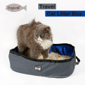 2017Doglemi Portable Outdoor Travel Cat Litera Box Pan Inodoro Plegable